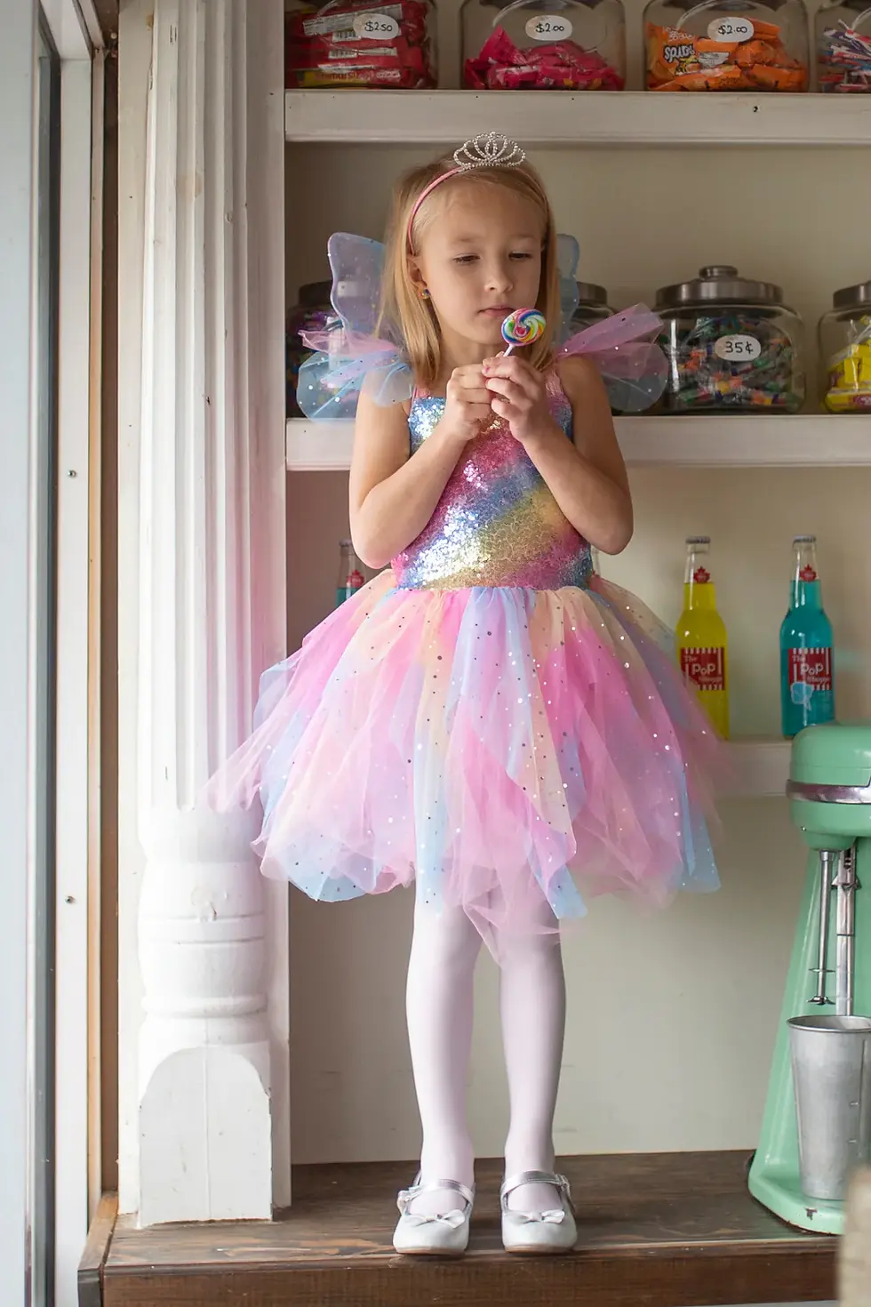 Miniature : Robe de fée arc en ciel (3-4ans)