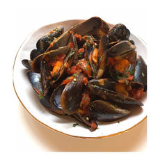 Mejillones en salsa de tomate picante