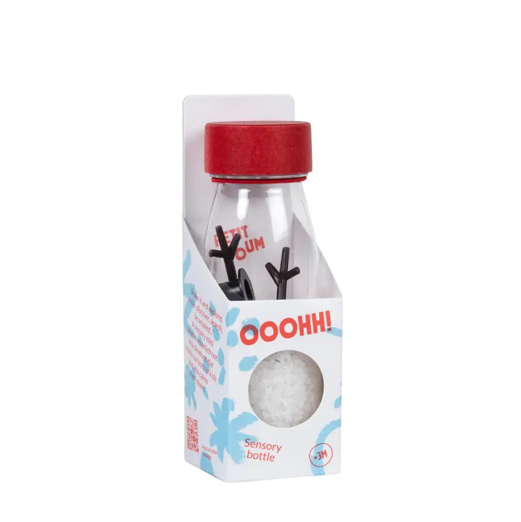 Bouteille sensorielle Noël - Snowman