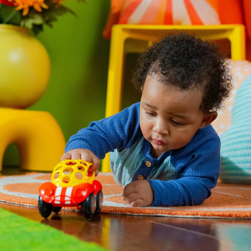 Miniature : Oball voiture rouge