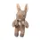 Miniature : Hochet doudou lapin taupe