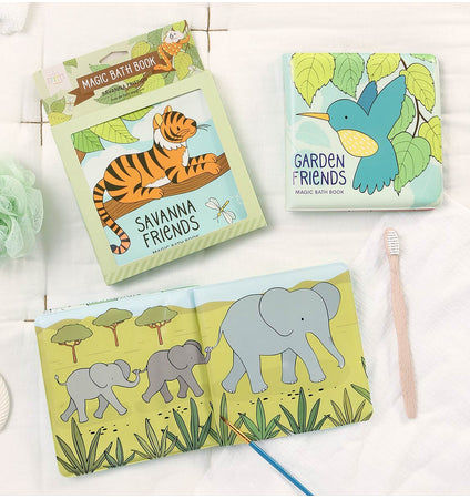 Livre de bain magique : savane