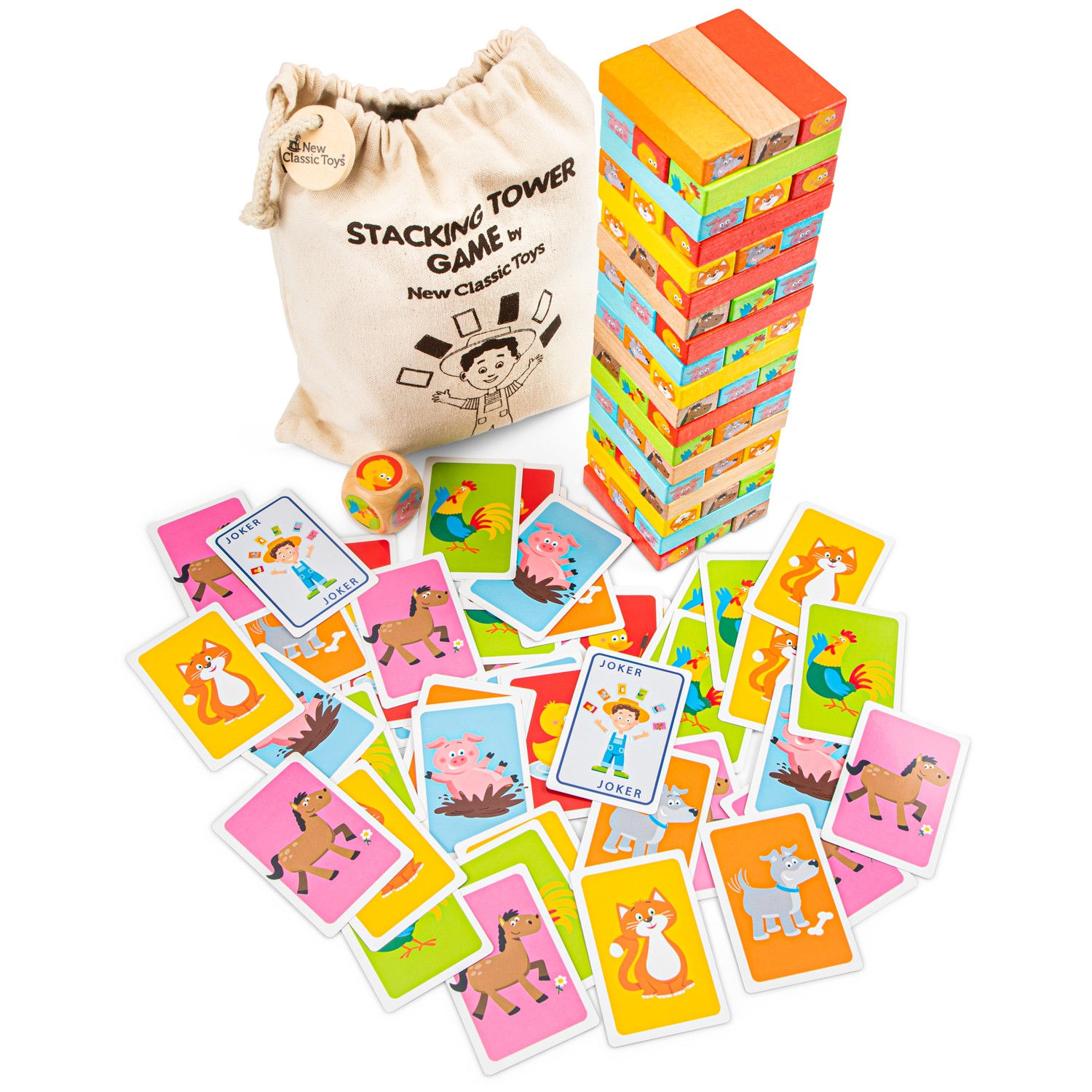 Jeu d'empillage ferme