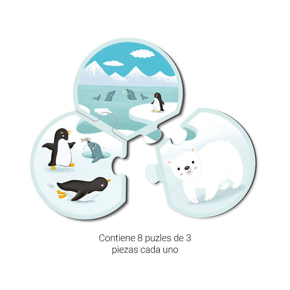 Miniature : Puzzle animaux et leur habitat