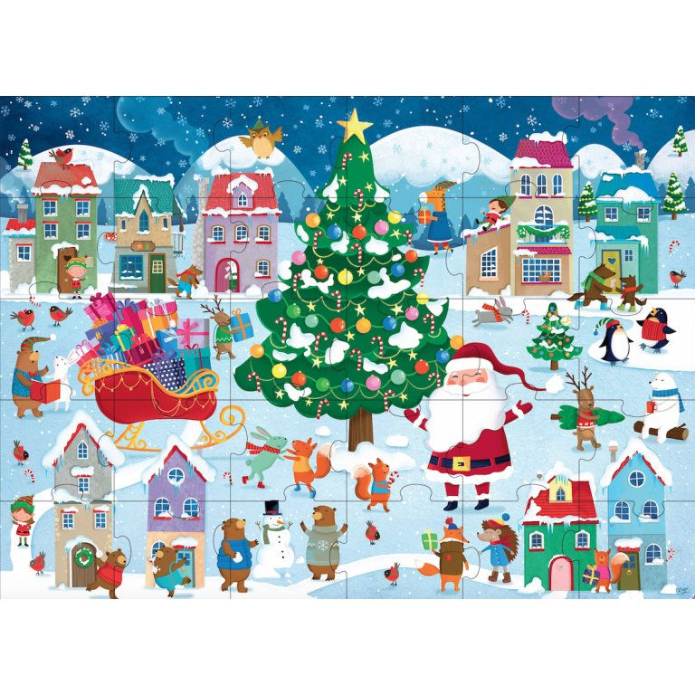 Miniature : Livre et puzzle 30 pièces - Noël magique