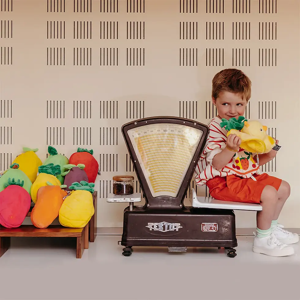 Miniature : Peluche Nugget le poussin/ananas - Flipetz