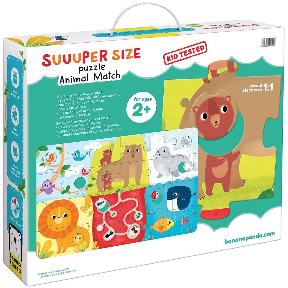 Miniature : Puzzle Animaux XXL