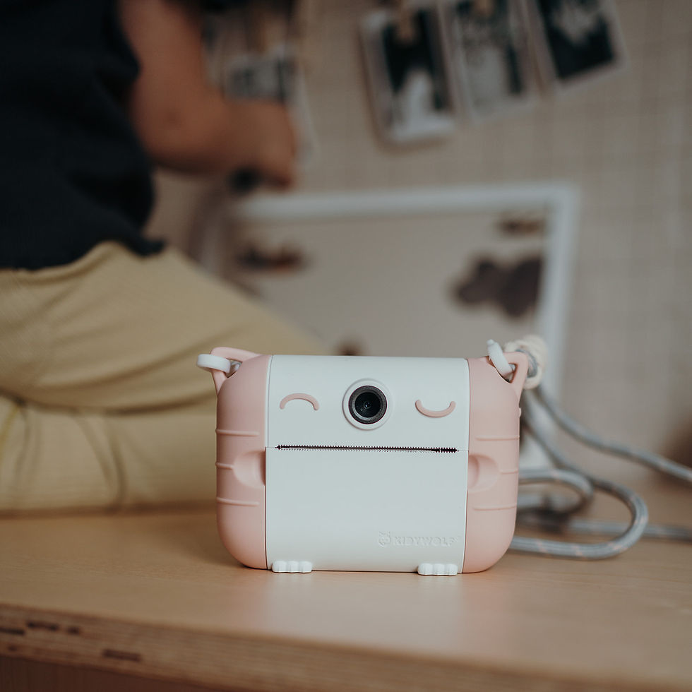Miniature : KIDYPRINT Rose Appareil photo impression thermique