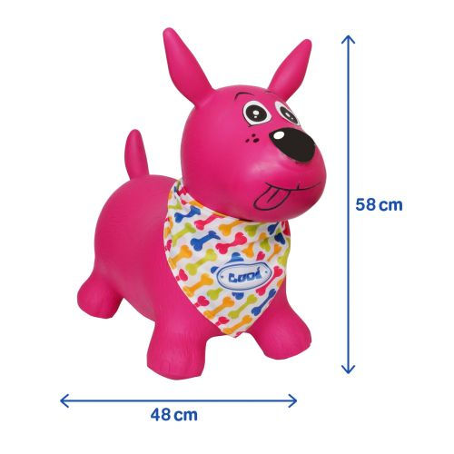 Miniature : Chien sauteur Rose