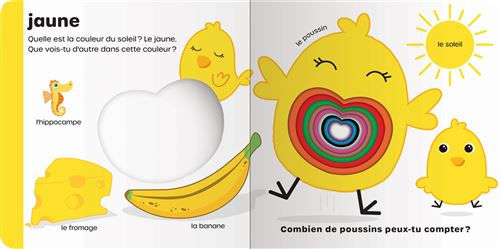 Miniature : Les couleurs - Livre à trous dès 18 mois