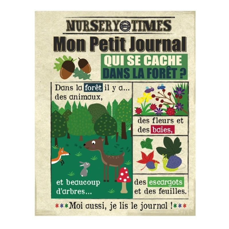 La gazette des bébés : Crinckly La forêt