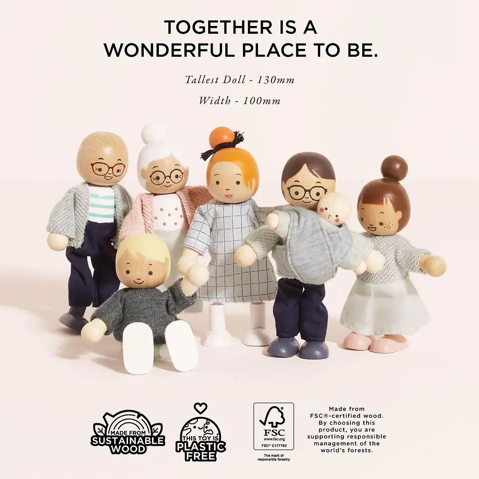 Miniature : Famille de poupées