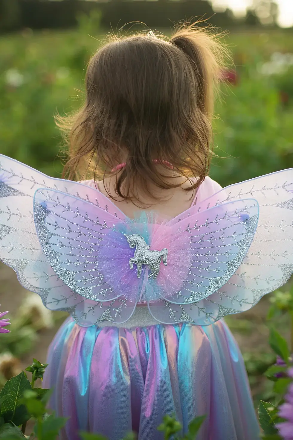 Miniature : Ensemble Tutu et ailes de licorne (4-6ans)