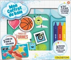 livre de bain -Trace les formes !