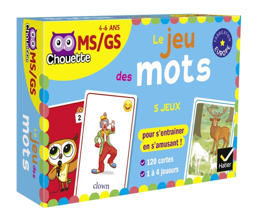 Le jeu des mots 4 à 6 ans | Baby Steps