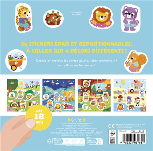 Miniature : Stickers épais – La nature