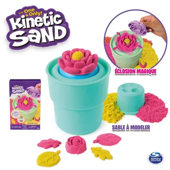 La Fleur Magique SquishBlossom – Kinetic Sand
