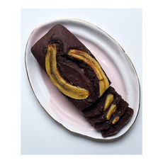 Banana bread doble chocolate
