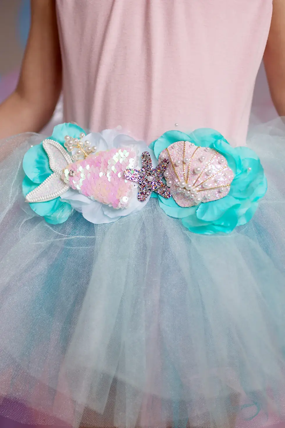 Miniature : Tutu avec détails sirènes (4-6 ans)