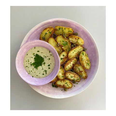 Patatitas baby con salsa tonnata