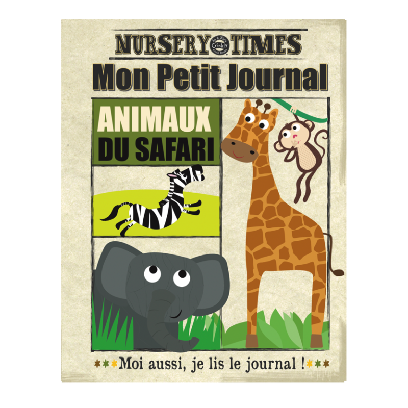 La gazette des bébés : Crinckly Safari