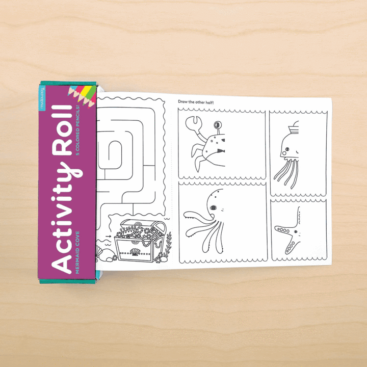 Rouleau d'activités - sirènes