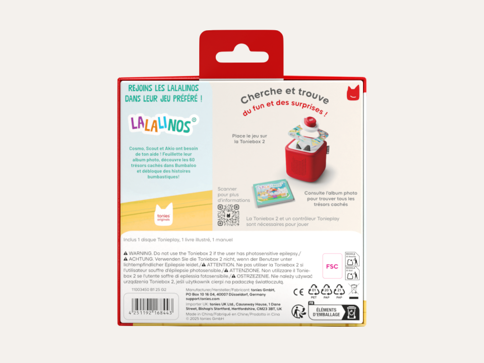 Miniature : Lalalinos : L’Album Photo Bumbastique - Tonieplay - Tonies