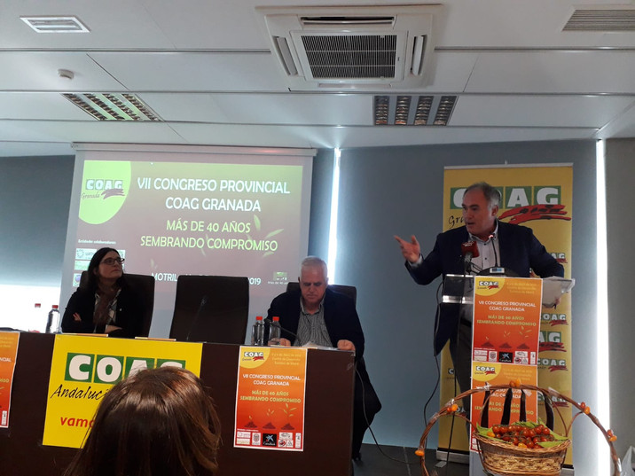 MIGUEL MONFERRER REELEGIDO SECRETARIO PROVINCIAL DE COAG GRANADA