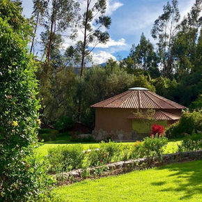 Hand-built dome used for Andean wedding ceremonies and sound healing in the Sacred Valley of Peru.