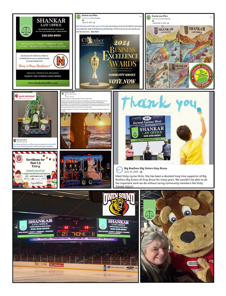 Community Involvement Collage