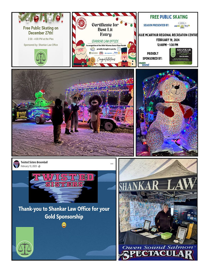 Community Involvement Collage