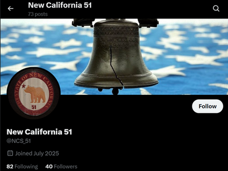 Join the conversation about New California on X Spaces