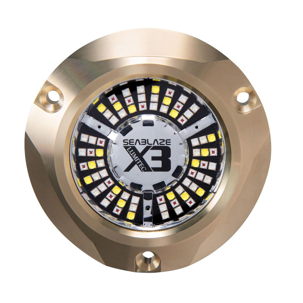 Lumitec SeaBlaze X3 LED Underwater Light - RGBW Spectrum