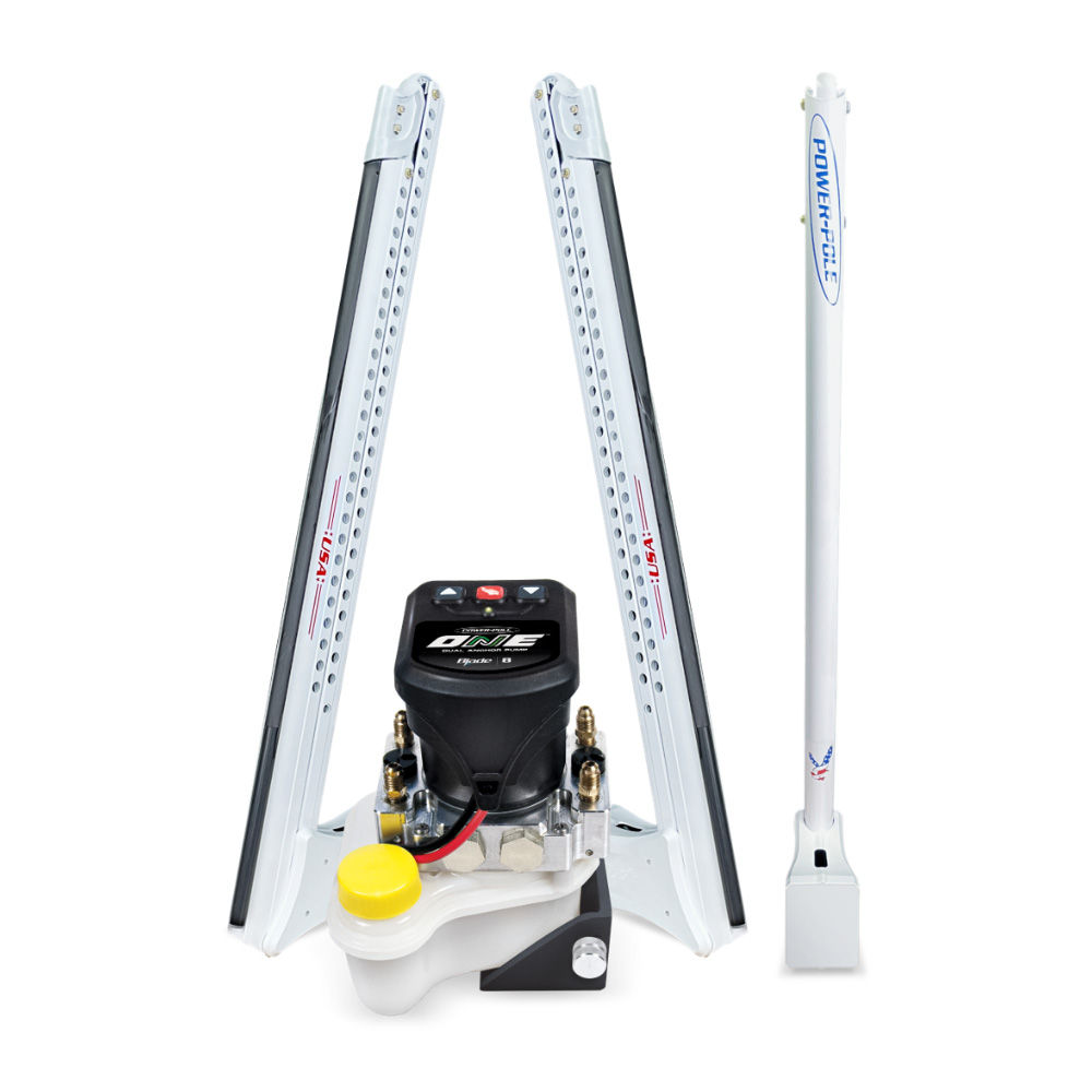 Blade ONE Pump BLS Shallow Water Anchor System - 8' - Dual Blade - USA Themed