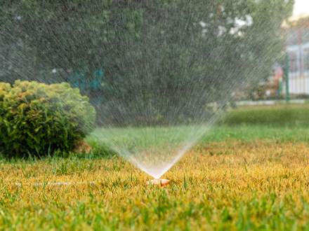 sprinkler system repair