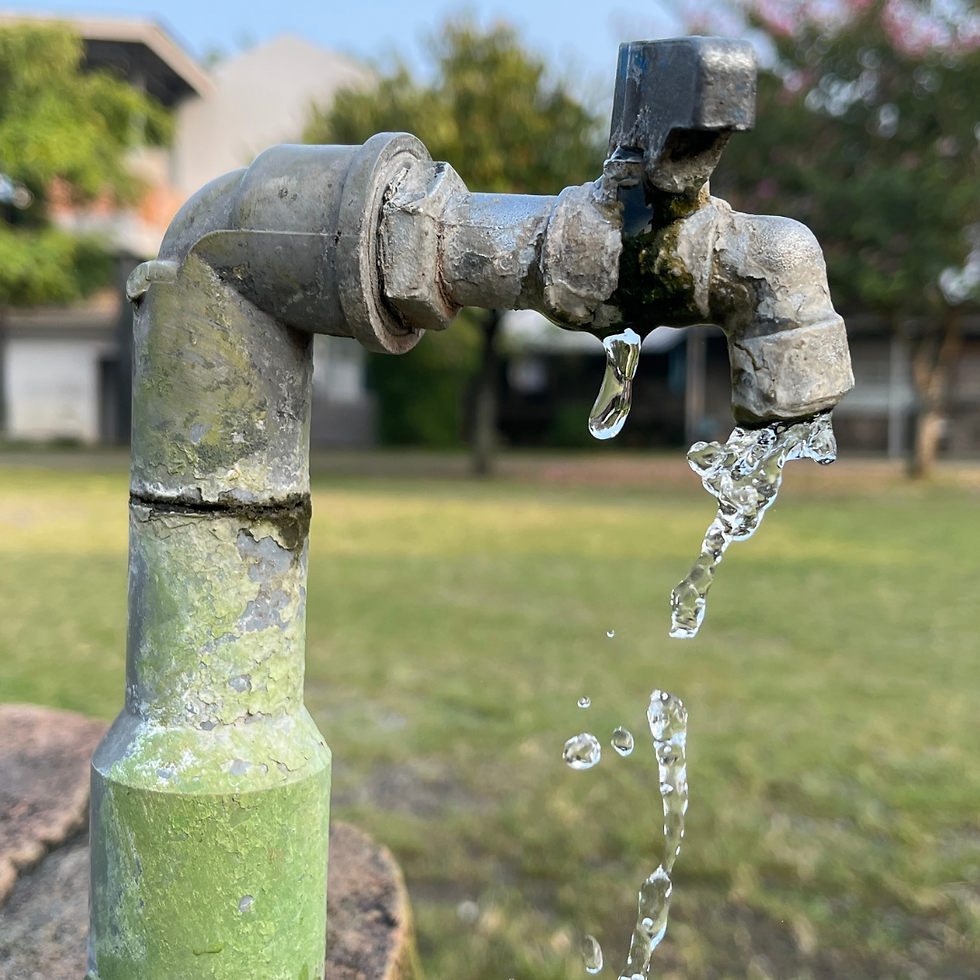 outdoor faucet leaking