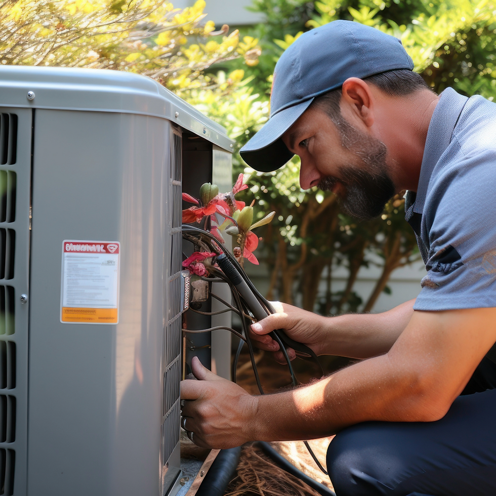 Expert performing a gas furnace tune-up near me for optimal heating efficiency.