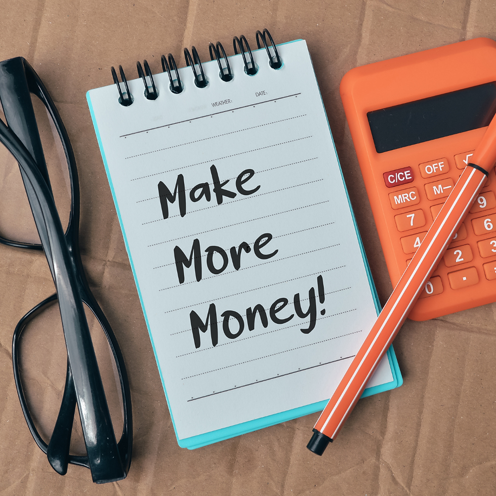 how to make more money