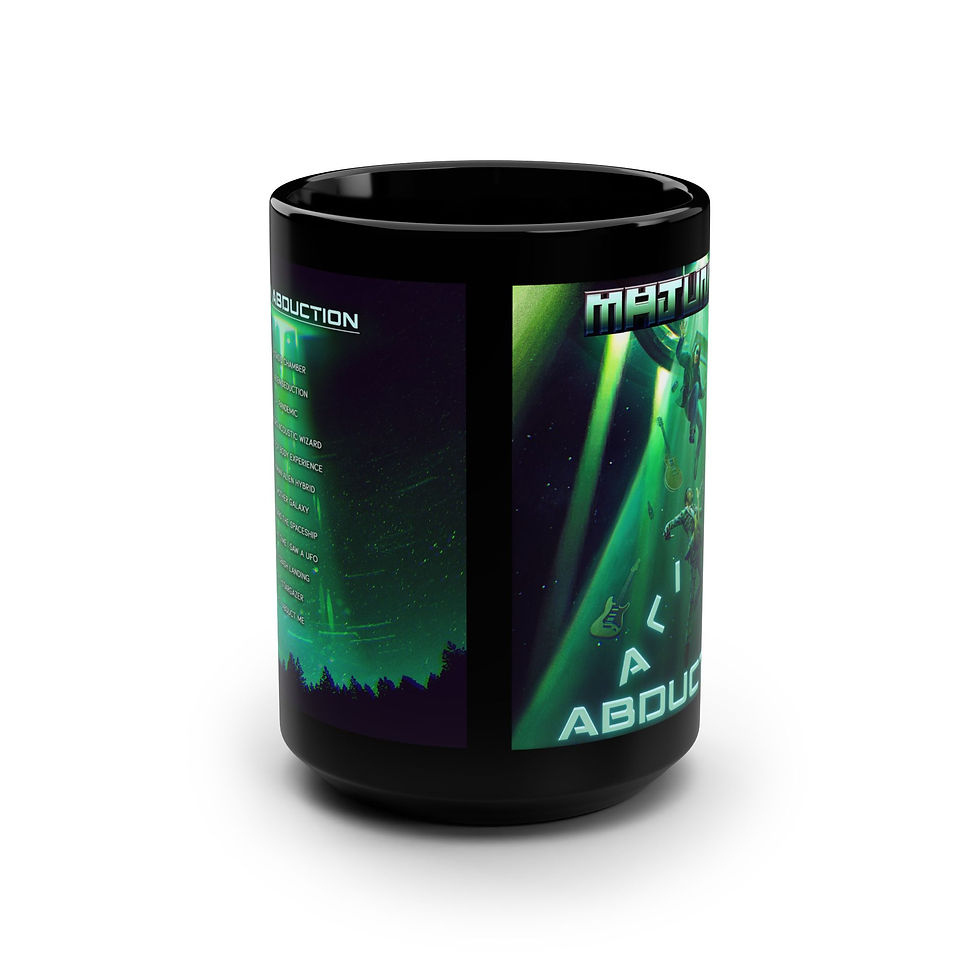 Ceramic Coffee Mug - Alien Abduction