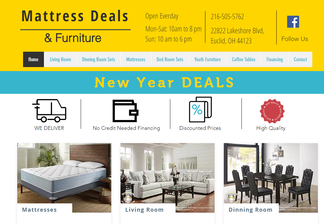 Home Mattress Deals & Furniture Euclid, OH