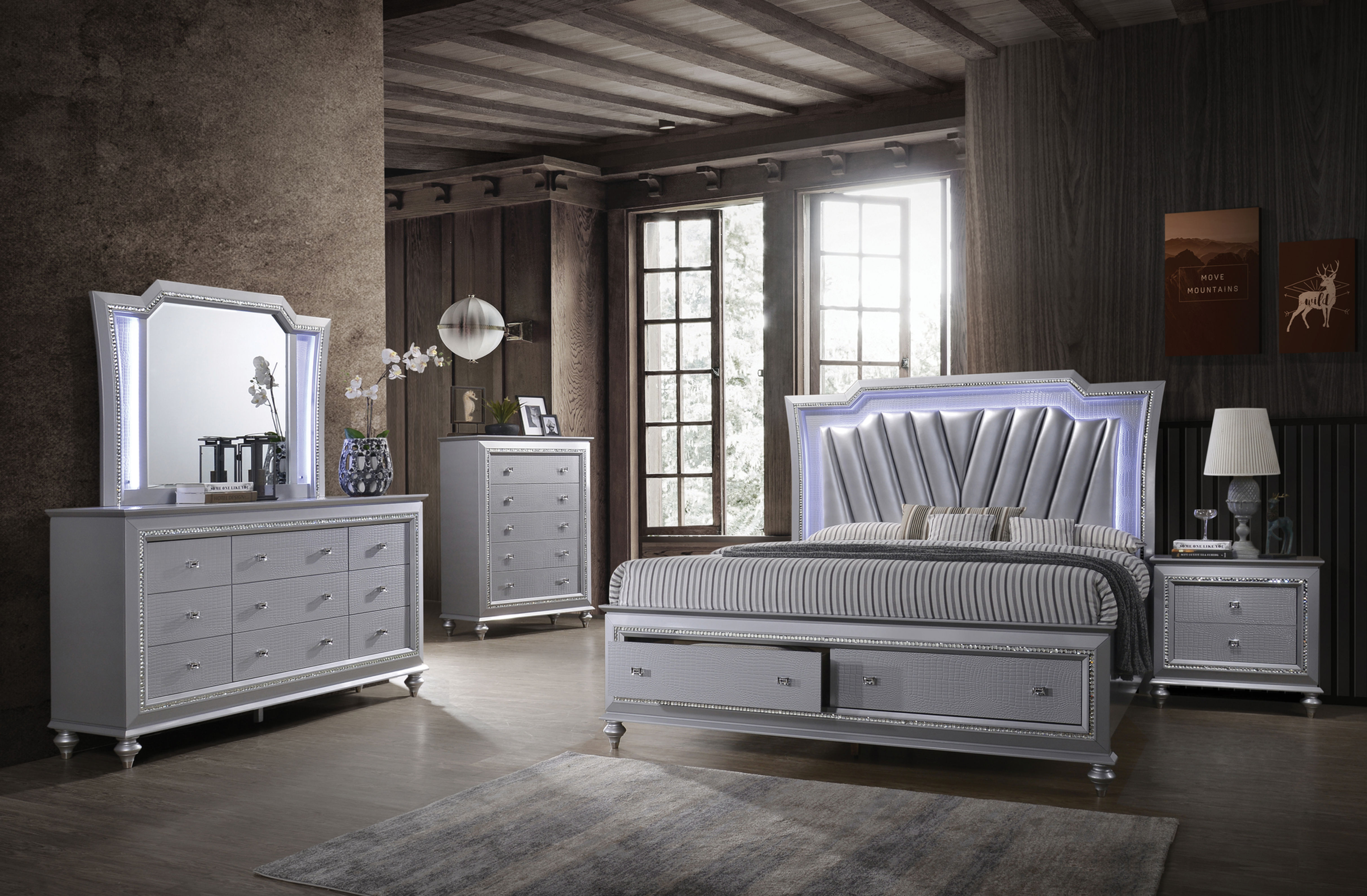 NW B117 - 3pc bedroom set