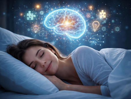 Your brain is not sleeping when you do.