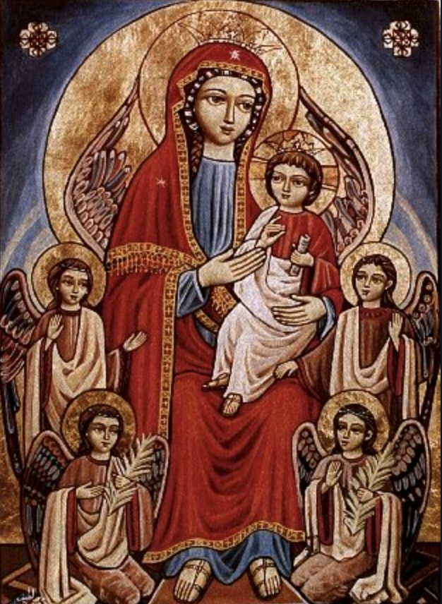 La Virgen y el Niño Jesús