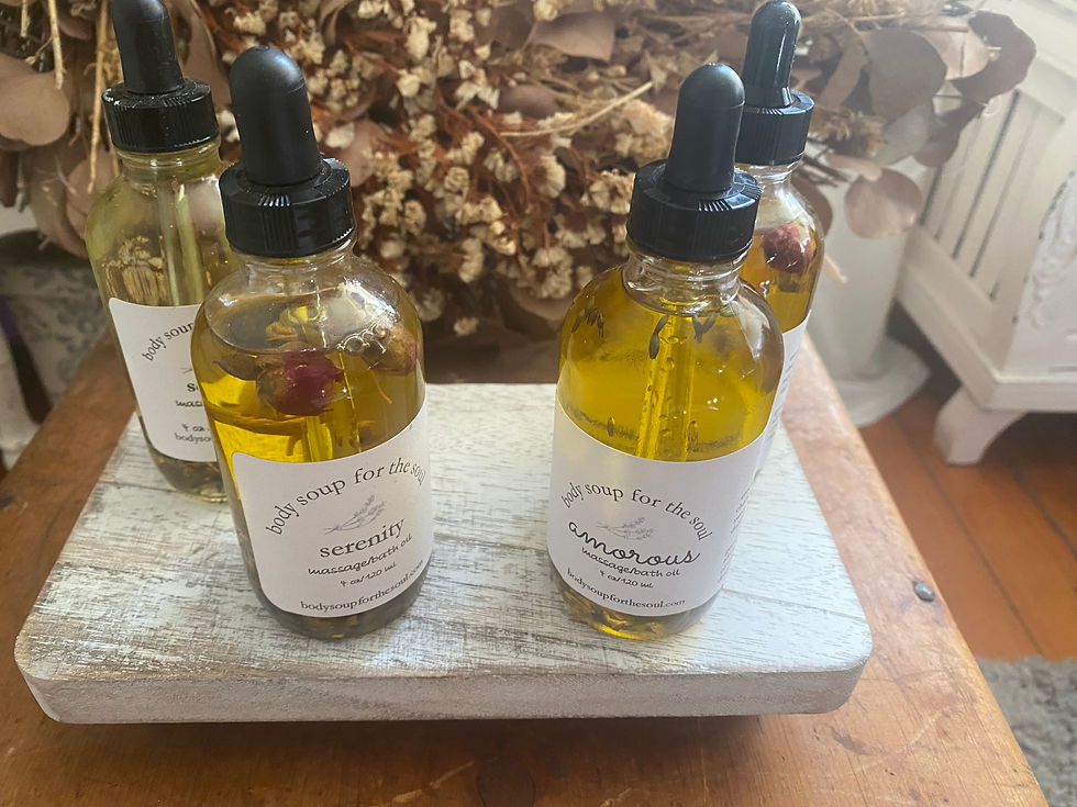 Massage/bath oil