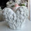 Thumbnail: Elegant Heart Shaped Floral Vase/ Candle Vase