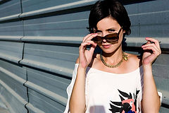 Girl with Sunglasses