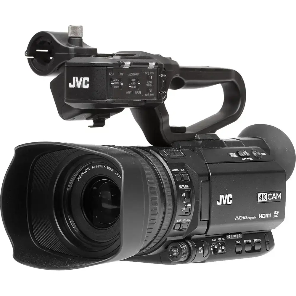 Caméscope JVC Ultra HD 4K avec HD-SDI