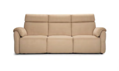 Houston Leather Reclining Sofa C280 by Natuzzi Editions under