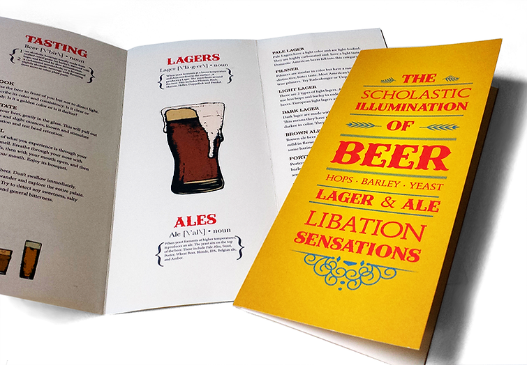 Amy Giltner Beer Pamphlet