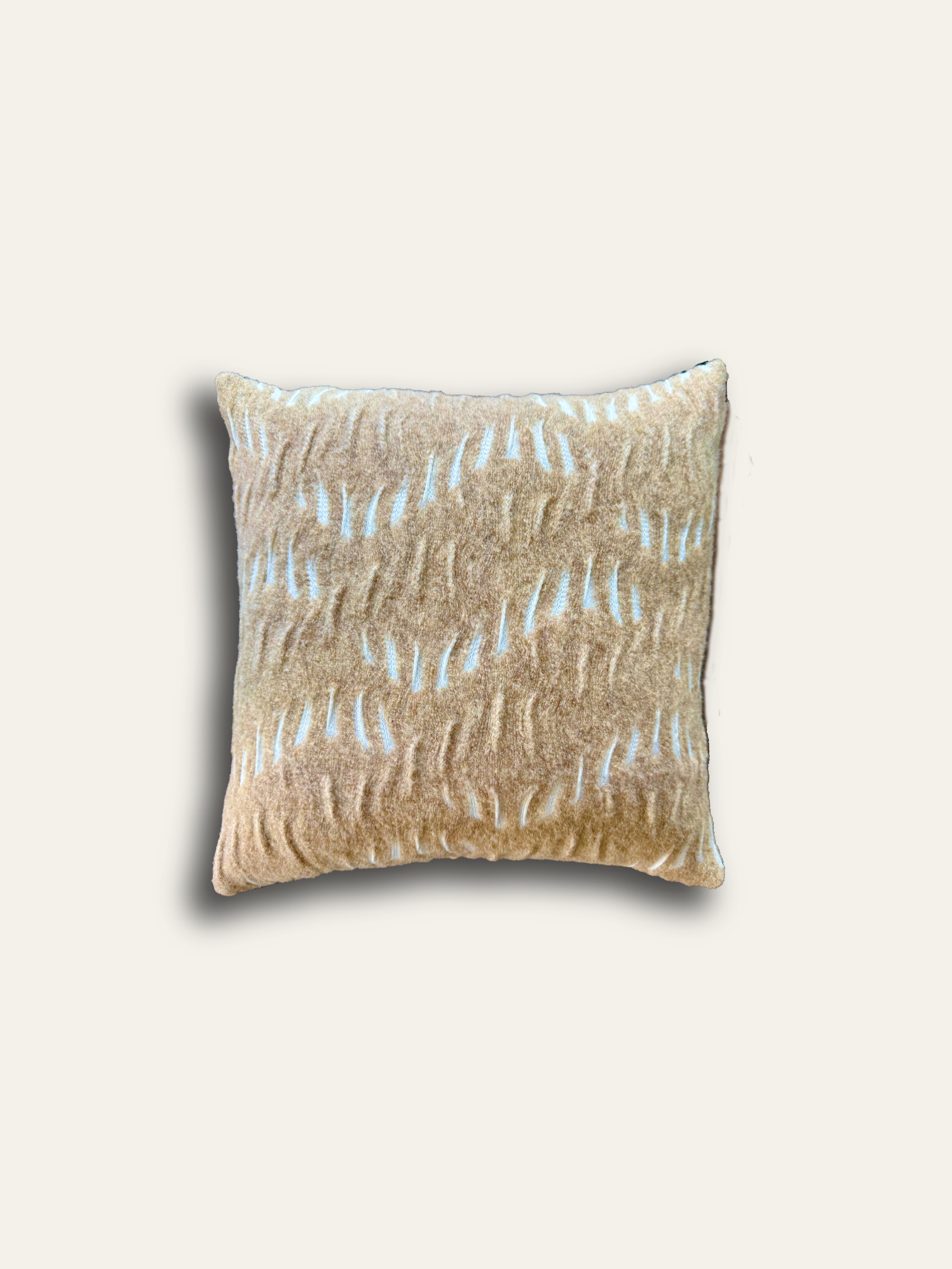 The Woven Brown Pillow